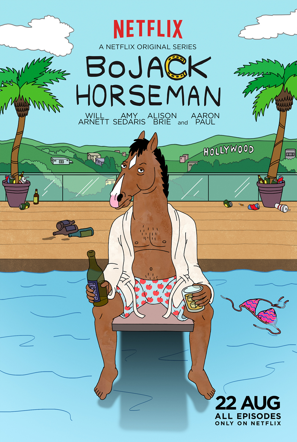 《马男波杰克》(bojackhorseman)昏天黑地的马头男子揭开好莱坞秘辛