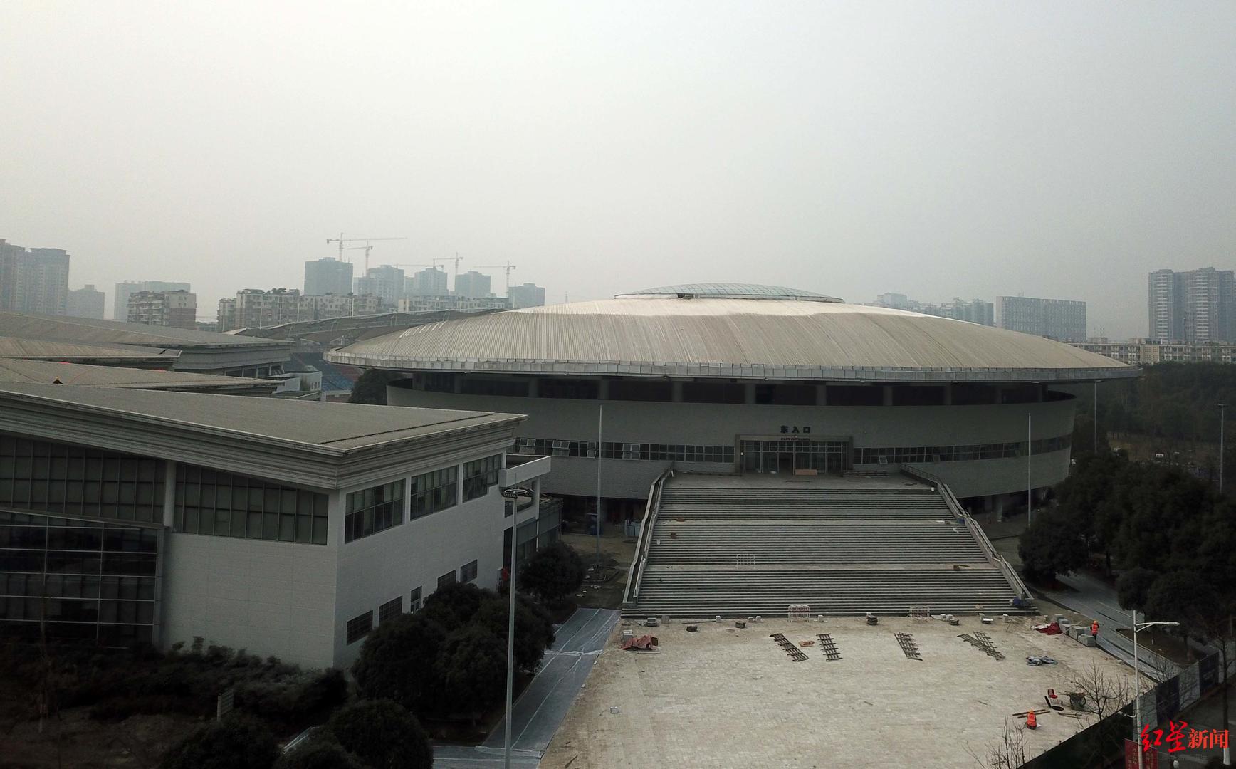 大运新春探馆西南交大犀浦校区体育馆提档改造升级工程预计月底竣工