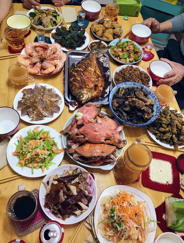 青岛人朋友圈年夜饭大赛上桌率最高的是