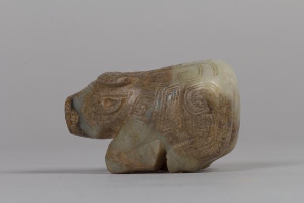 商玉雕水牛 美国大都会博物馆藏