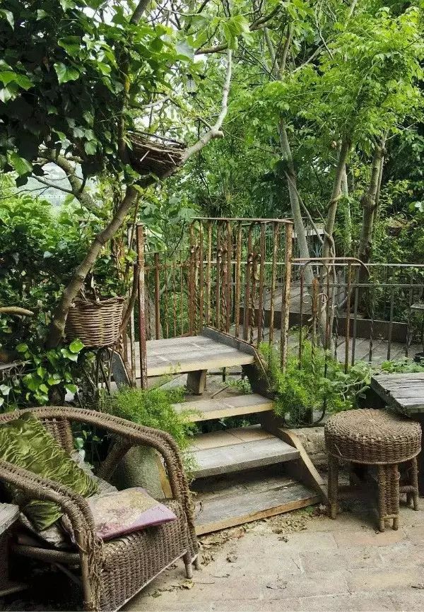 花园这么美,功劳全在花草?户外家具的功劳你竟然不知道!