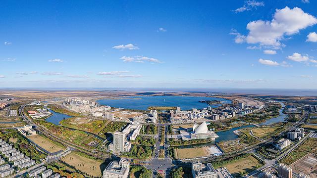 新春看新城之南汇新城:国际风 未来感 海湖韵