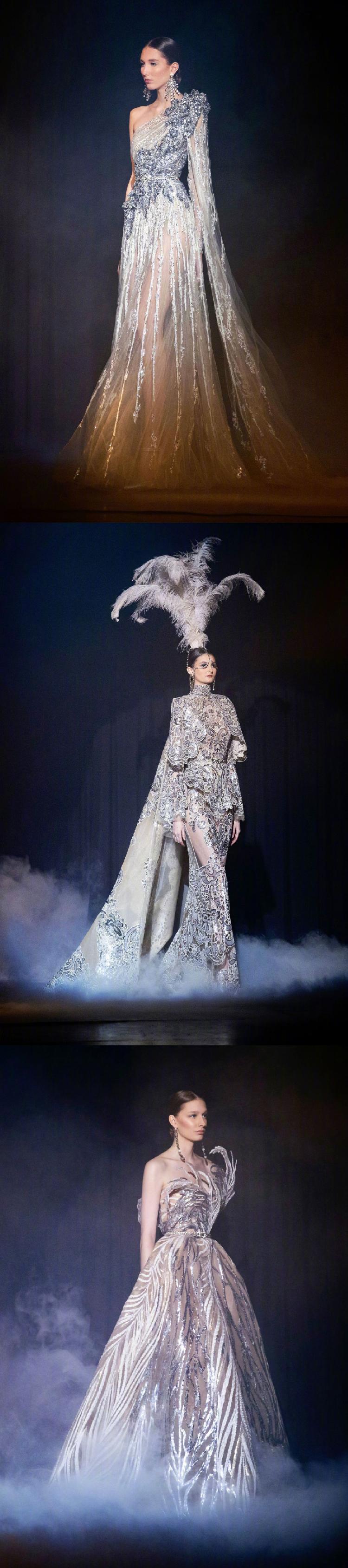 elie saab浴火重生,以最华丽和梦幻的绝美形态归来|仙女|高定|丝缎