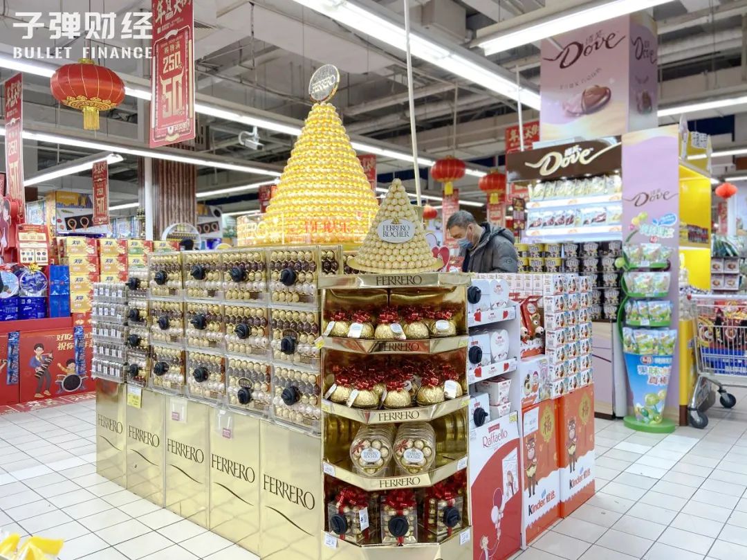 徐福记,马大姐,阿尔卑斯,费列罗及德芙等糖果品牌早早为迎接春节旺季