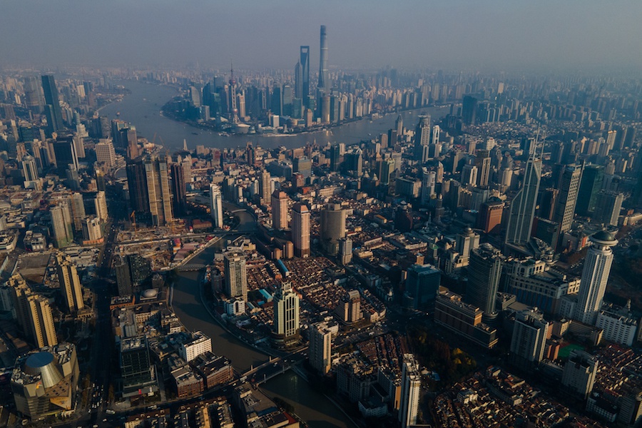 上海“一江一河”。澎湃新闻记者 朱伟辉 图
