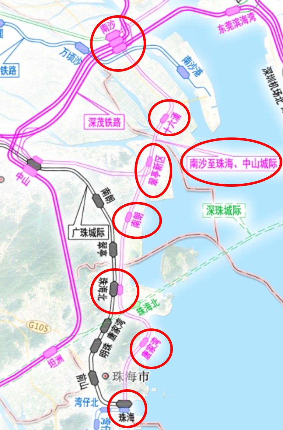 刚刚珠海地铁来了共规划8条线路最快今年动工