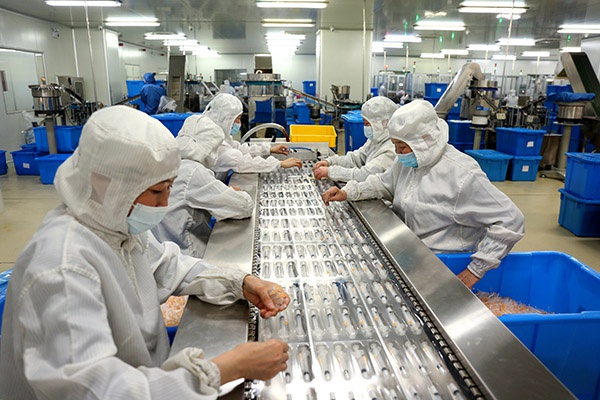 疫苗注射器生产车间.天长市委宣传部供图
