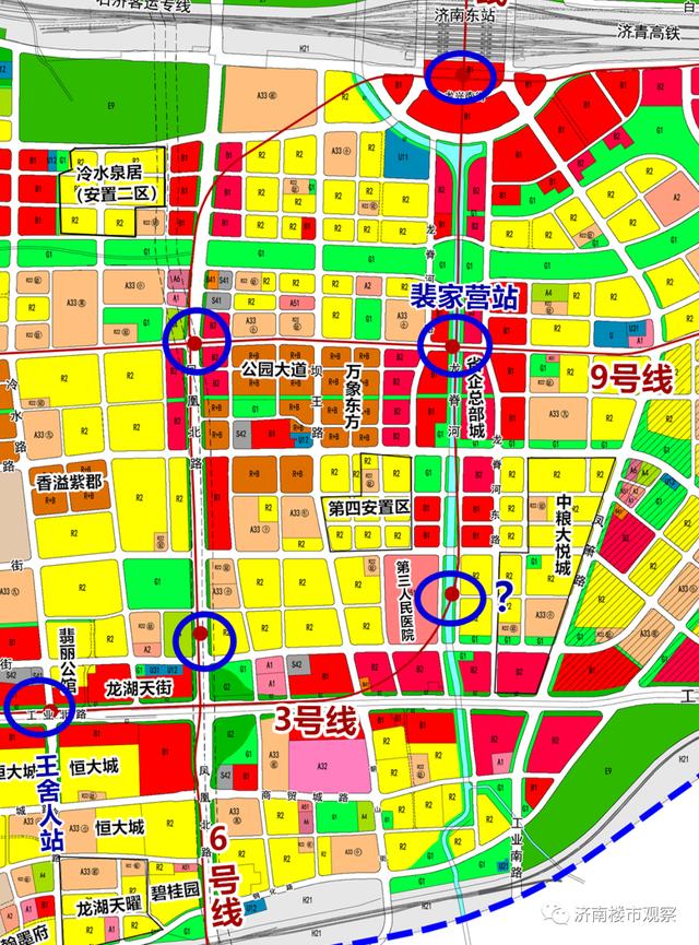 濟南東站最新規劃13個地鐵站工業南路打通工業北路成繁華軸線