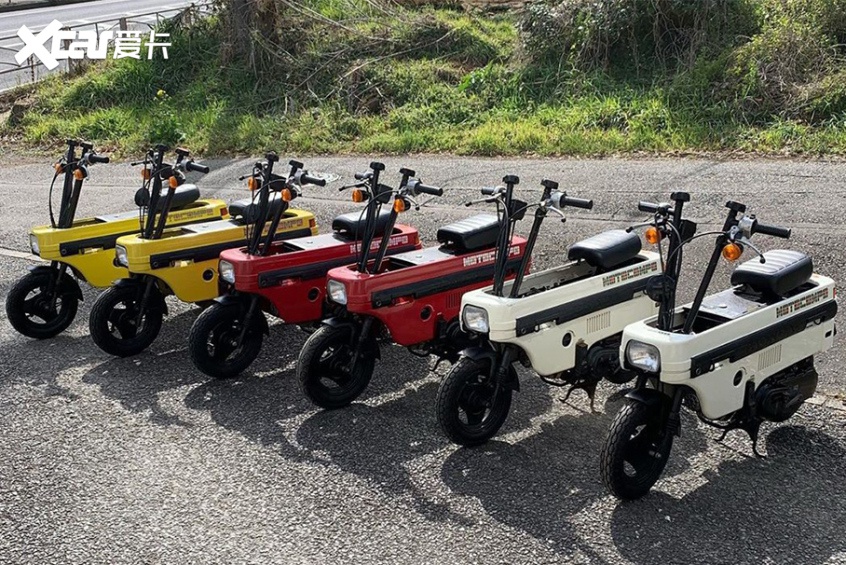 解决最后5km的折叠板凳 本田motocompo