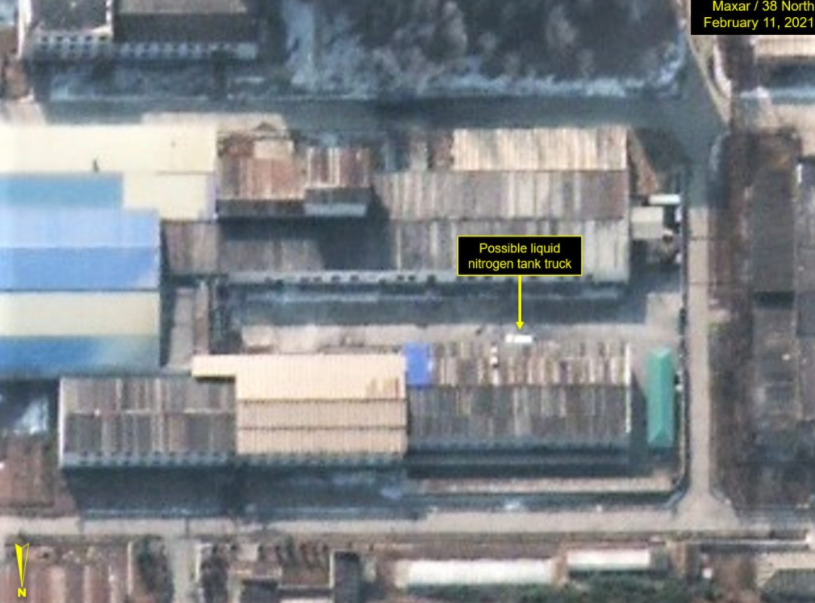 铀浓缩工厂还在运转 图源：“38 North”