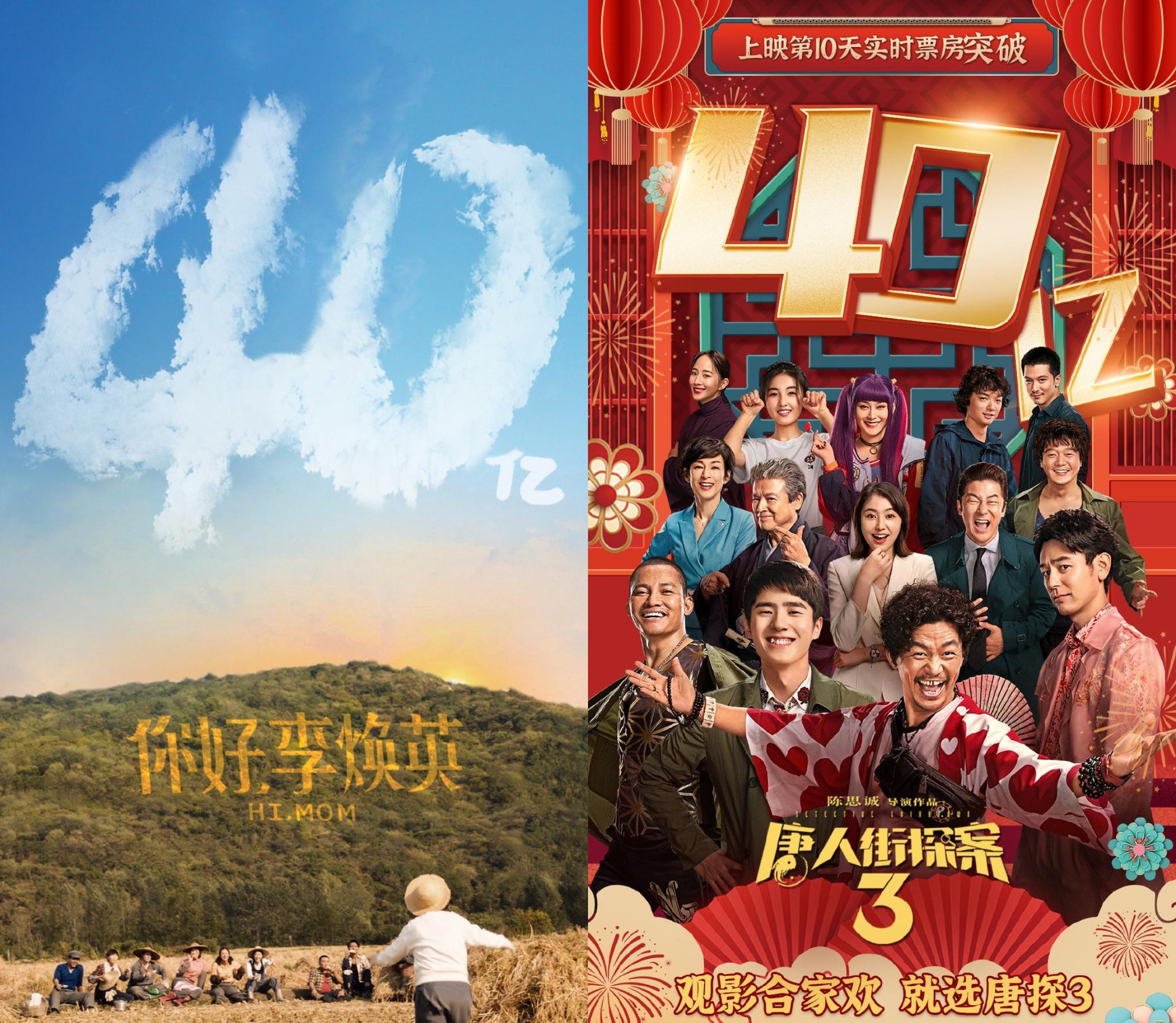 《你好,李焕英》总票房超越《唐探3》