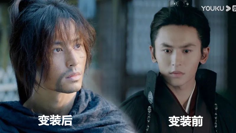 前期他易容改名行走江湖, 从周子舒变成周絮,还不惜把自己变丑