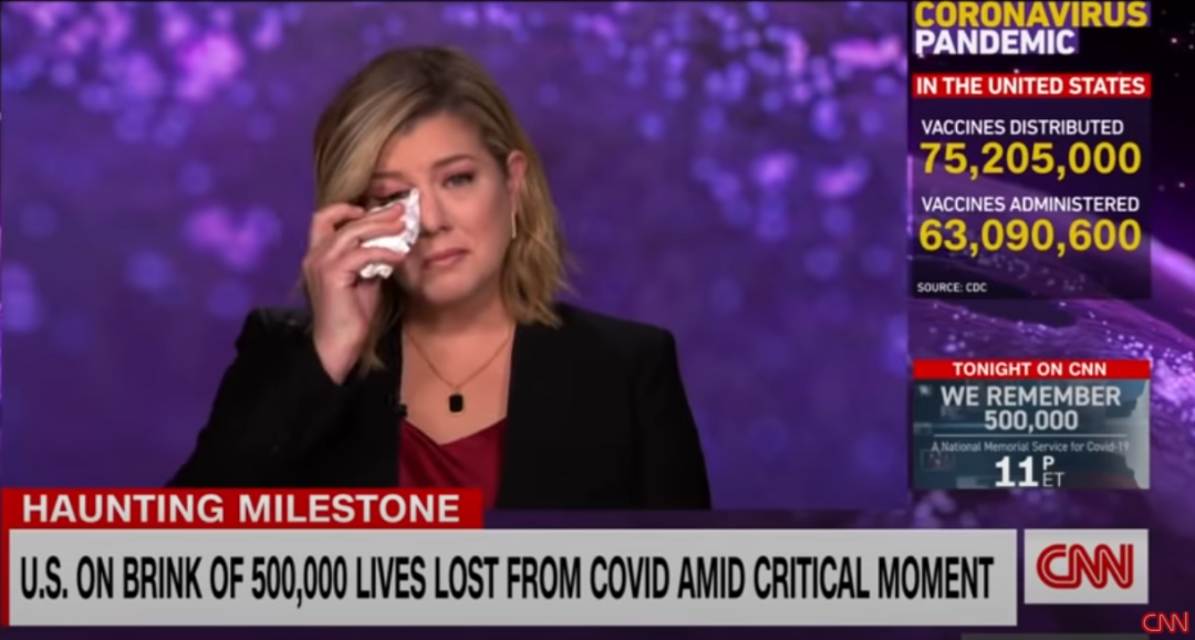 cnn主持人声泪俱下