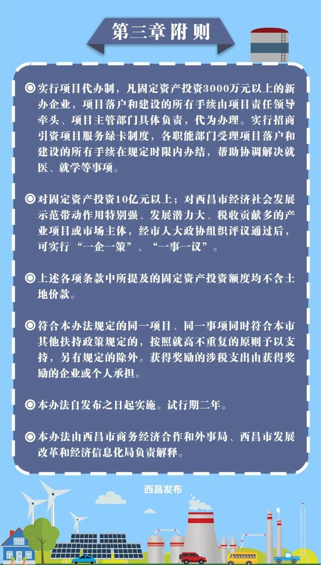 真金白银西昌市招商引资激励政策来了超硬核