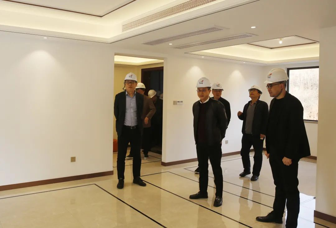 江西国际董事长张建安一行考察碧桂园中江温泉城项目