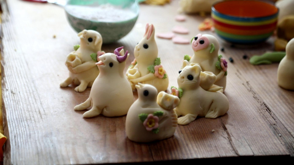 灯碗,神虫还记得吗?文登传承百年面塑带您回到那个时代