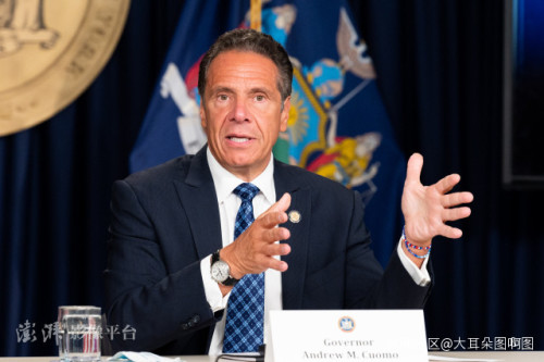 纽约州州长科莫 图源 澎湃影像平台