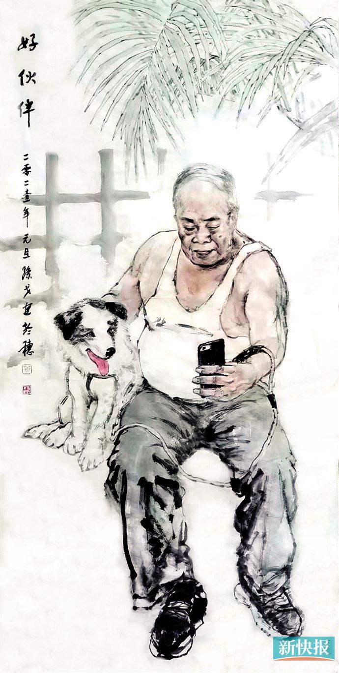 孙戈让速写继续发热发光