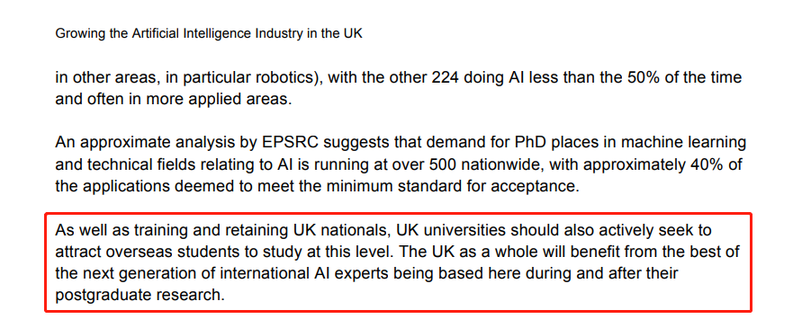 一句话总结英国新规：不欢迎AI专业的中国留学生、学者与研究员