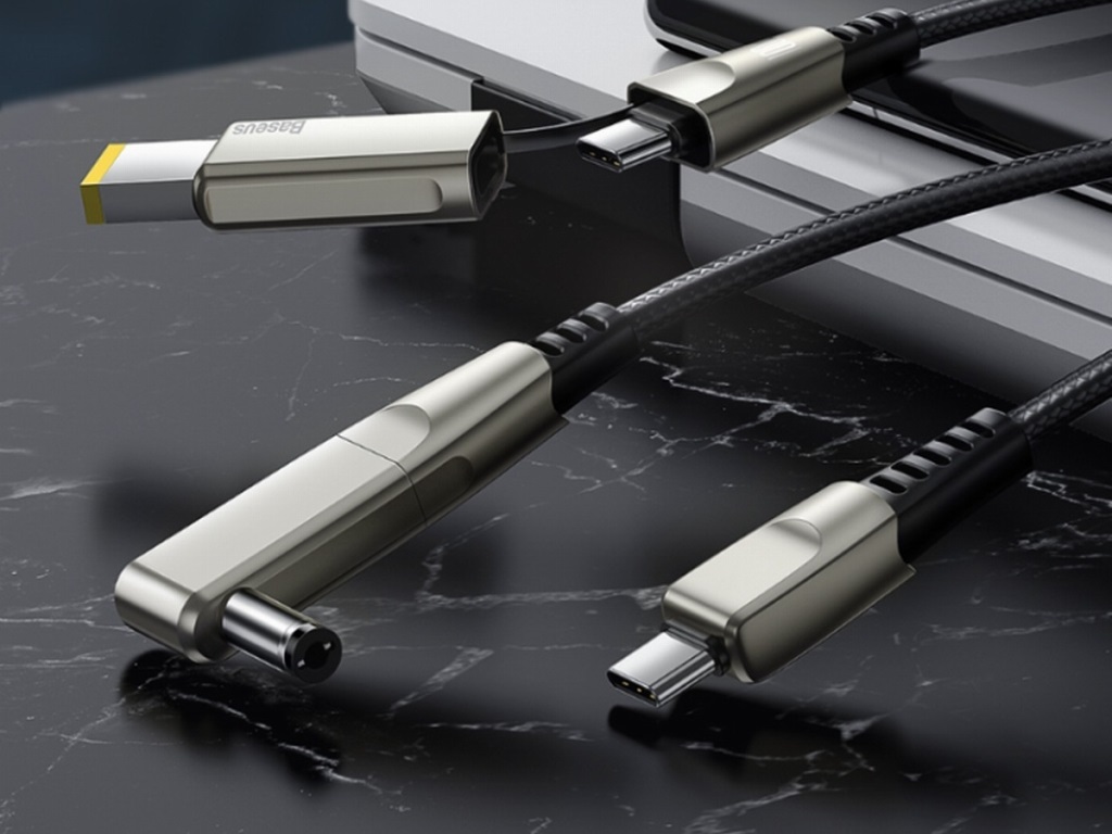 倍思推出 pd-dc 充电线:两种接口可选,旧笔记本也可用 pd 充电