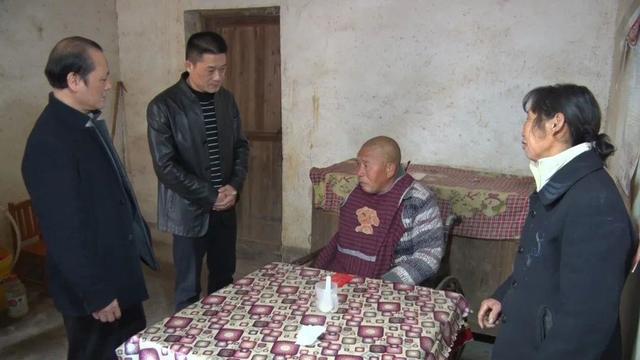 廖道南深入羊角塘镇开展春节走访慰问活动