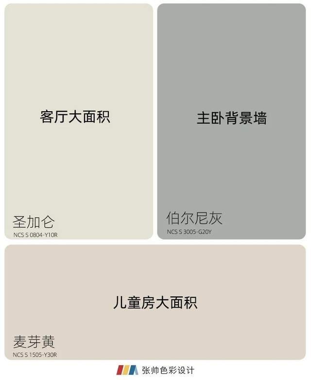 德国舒尔茨漆:4组全屋乳胶漆高级灰配色方案