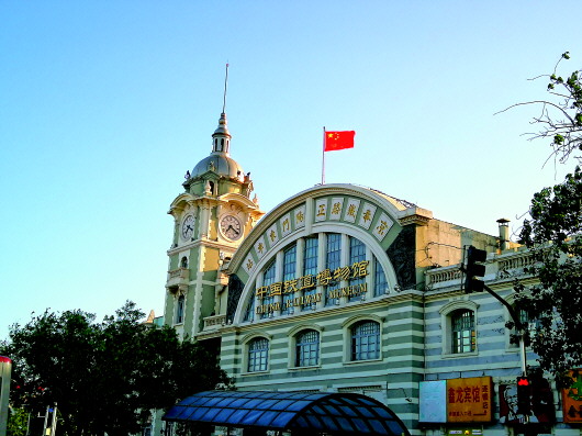 　　中国铁路博物馆正阳门东展馆。（中国铁路博物馆正阳门展馆供图）