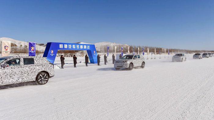 恒大有车！恒驰汽车零下35度冬季测试牙克石启动