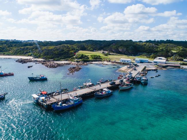 金岛一角 该岛常住人口1200人 图源:澳大利亚新闻网