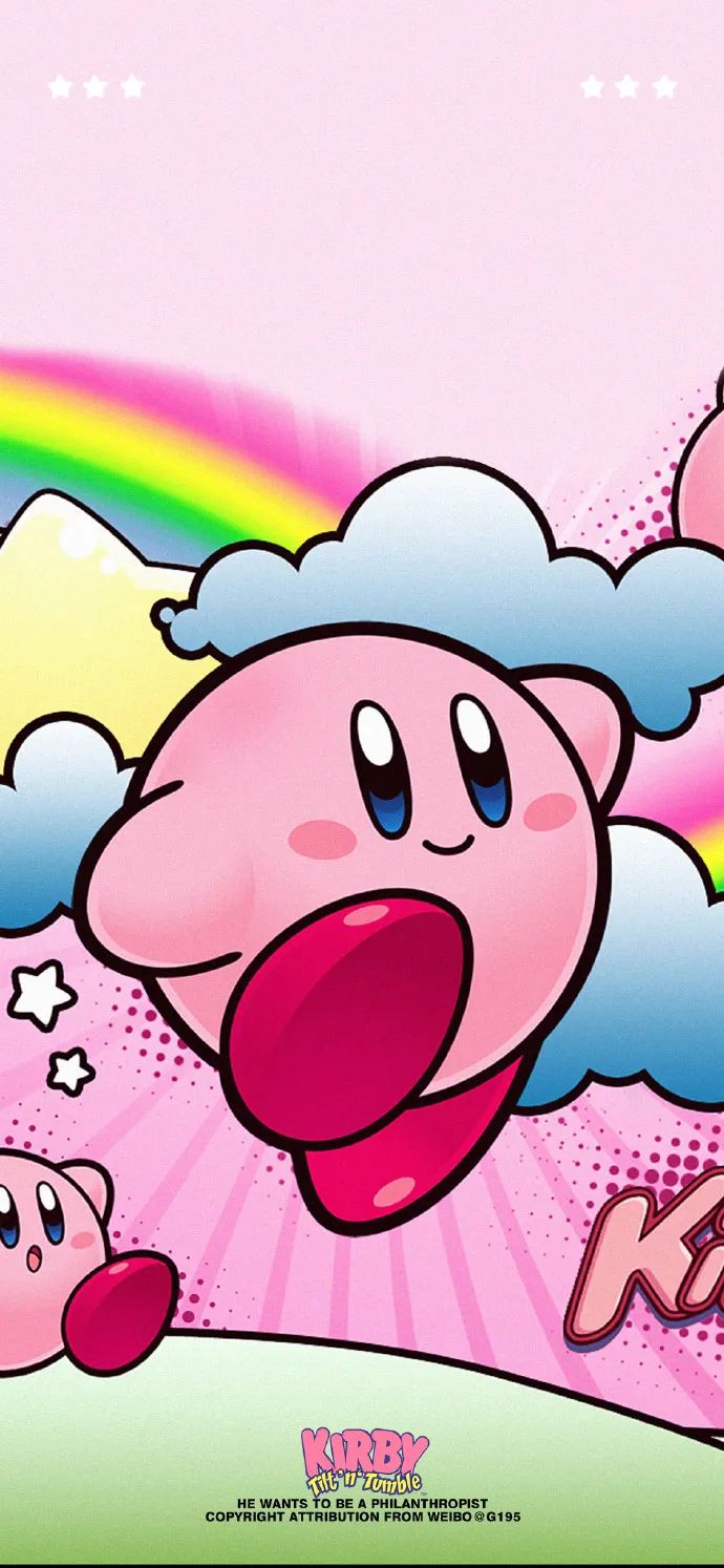 壁纸可可爱爱星之卡比