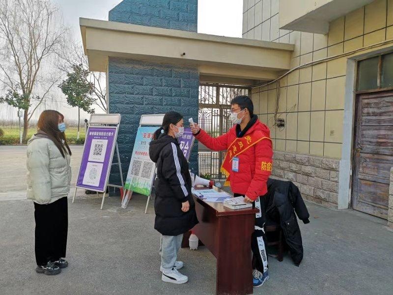 明光市柳巷镇返乡大学生勇当疫情防控志愿者