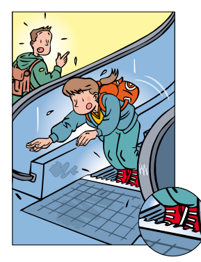 注意自动扶梯这几个常见危险点家长们请特别留心