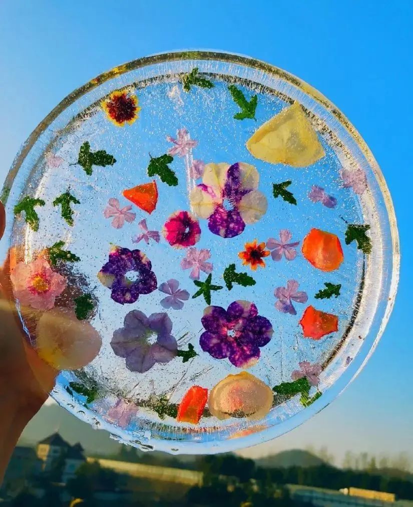 今年最流行的冻冰花美上热搜这也太好看了吧