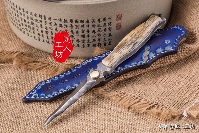 民间绝技,纯手工镔铁茶刀,已有700多年历史