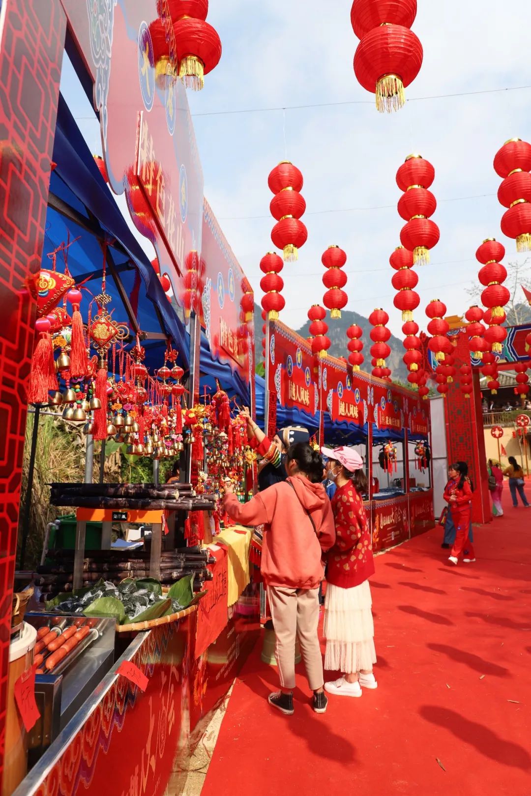 【网络中国节·春节】宁明县:逛庙会,过大年!