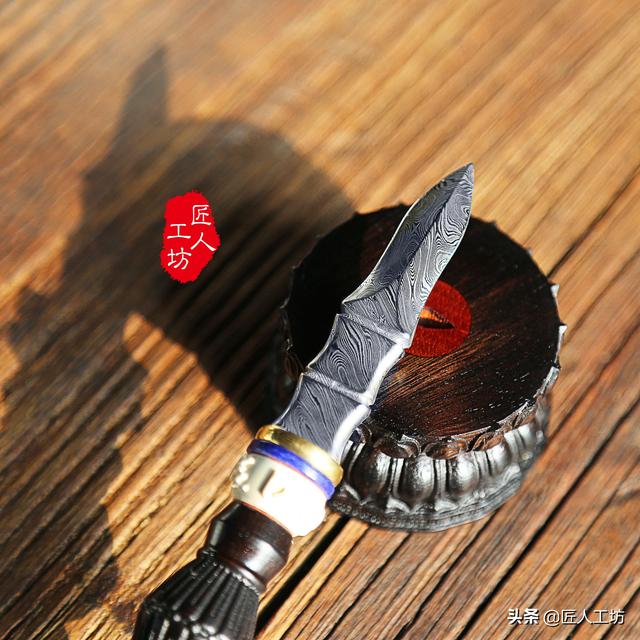 民间绝技,纯手工镔铁茶刀,已有700多年历史