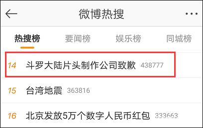 《斗罗大陆》片头制作公司就疑似抄袭致歉，将修改替换约15秒相似镜头休闲区蓝鸢梦想 - Www.slyday.coM
