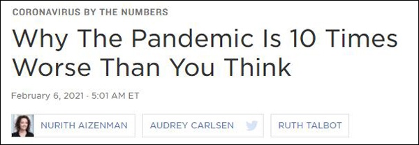 哥伦比亚大学研究：美国疫情可能比官方报告的严重10倍