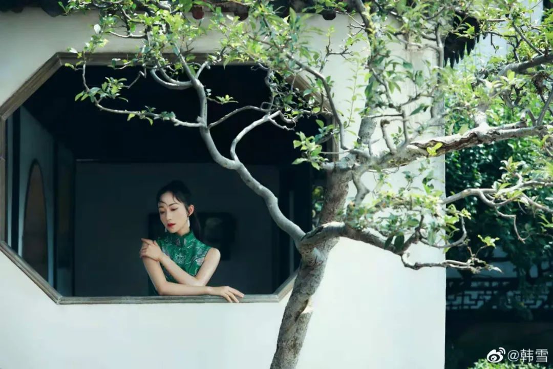还正式官宣了苏州籍演员韩雪成为苏州园林代言人呢!