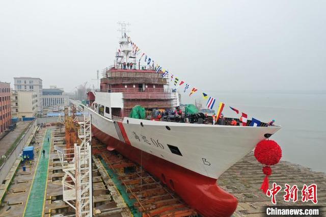 台湾海峡首艘大型海事巡航救助船下水 预计年底列编休闲区蓝鸢梦想 - Www.slyday.coM