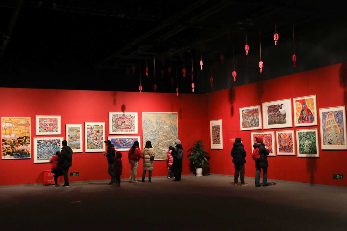 新生活新风尚新年画展览亮相首都博物馆