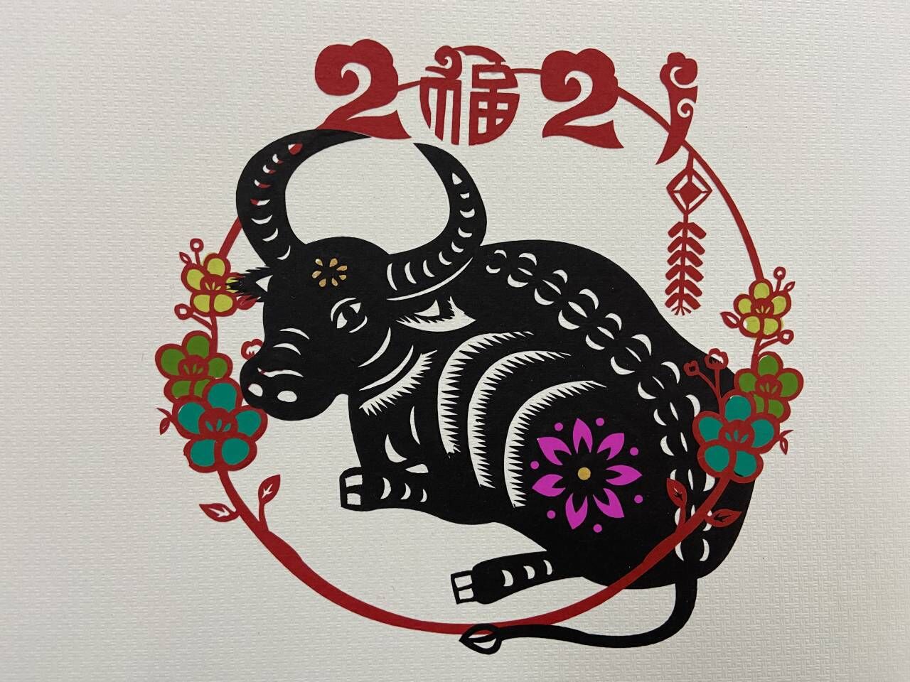 浦江:百幅金牛 巧手迎春|剪纸_新浪新闻