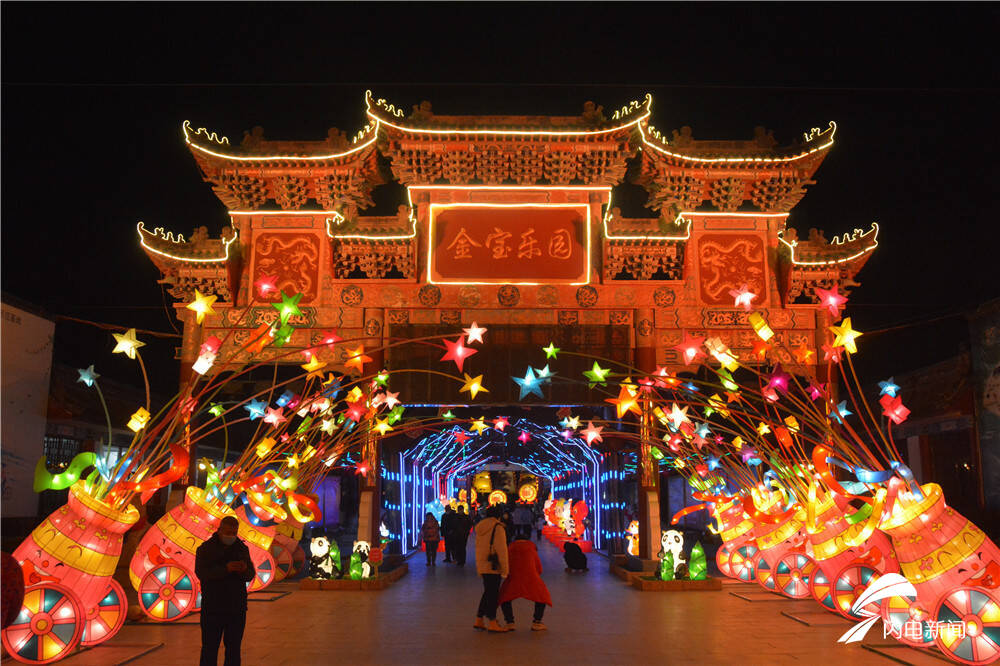 59秒丨潍坊新春年味星夜花灯试亮灯正月初一到十五邀您一起共赏