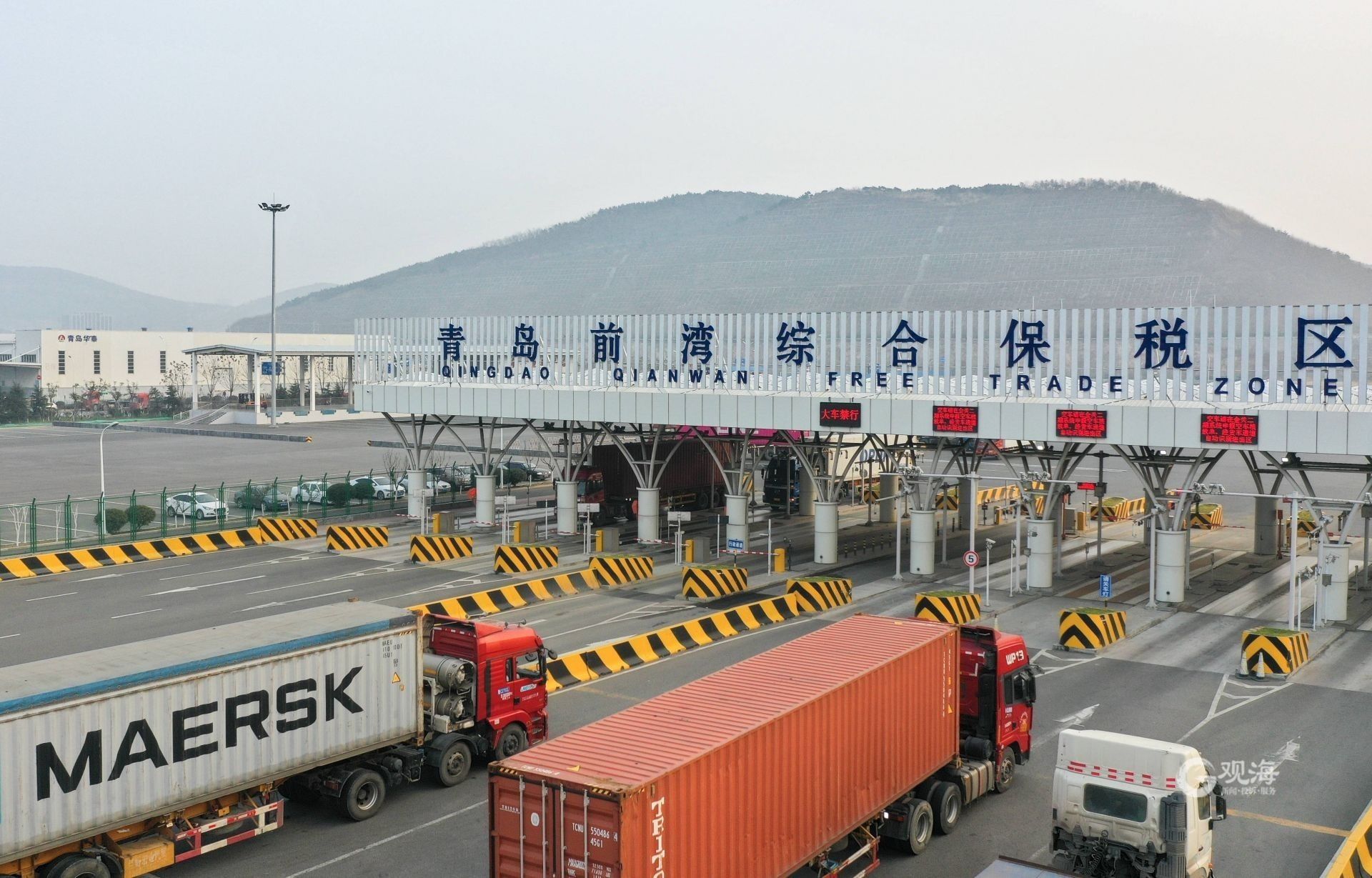 青岛前湾综合保税区验收合格|保税港区|青岛|海关总署_新浪新闻