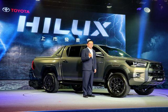 丰田海力士(toyota hilux)二度小改款车型. 图自台媒