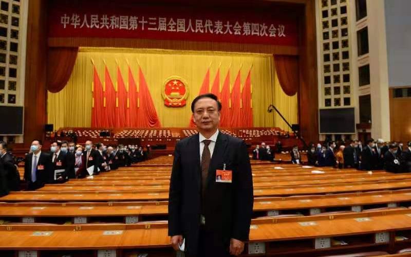 全国人大代表、民建陕西省委会副主委、陕西步长集团董事长赵超。受访者供图