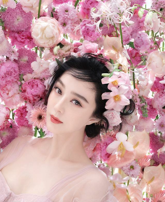 范冰冰再扮花仙子经典造型昔日红毯风光不再脸部僵硬被吐槽