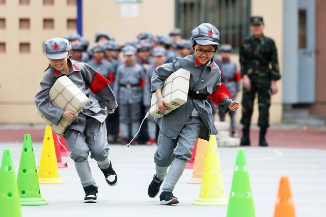 平山道小学:红色思政运动会 喜迎建党百年