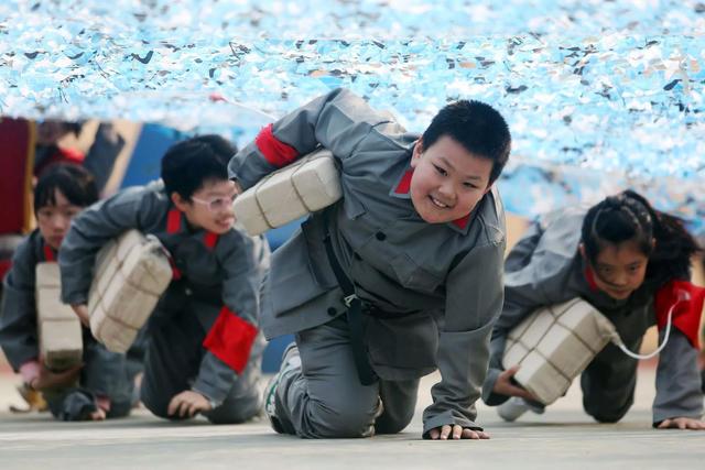 平山道小学:红色思政运动会 喜迎建党百年