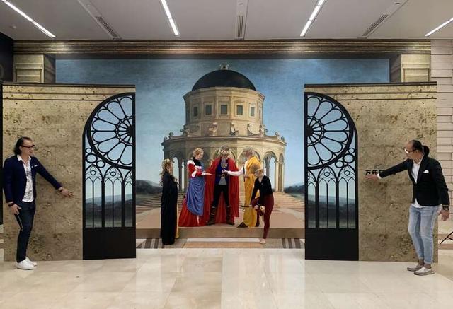 拉斐尔 36幅1:1高清还原画作亮相广州图书馆